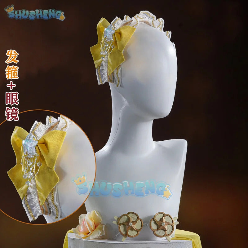 Game Identity V Anne Lester Seer Toy Merchant Cosplay Costume Uniform Halloween Carnival Party Christmas Play Role Clothing