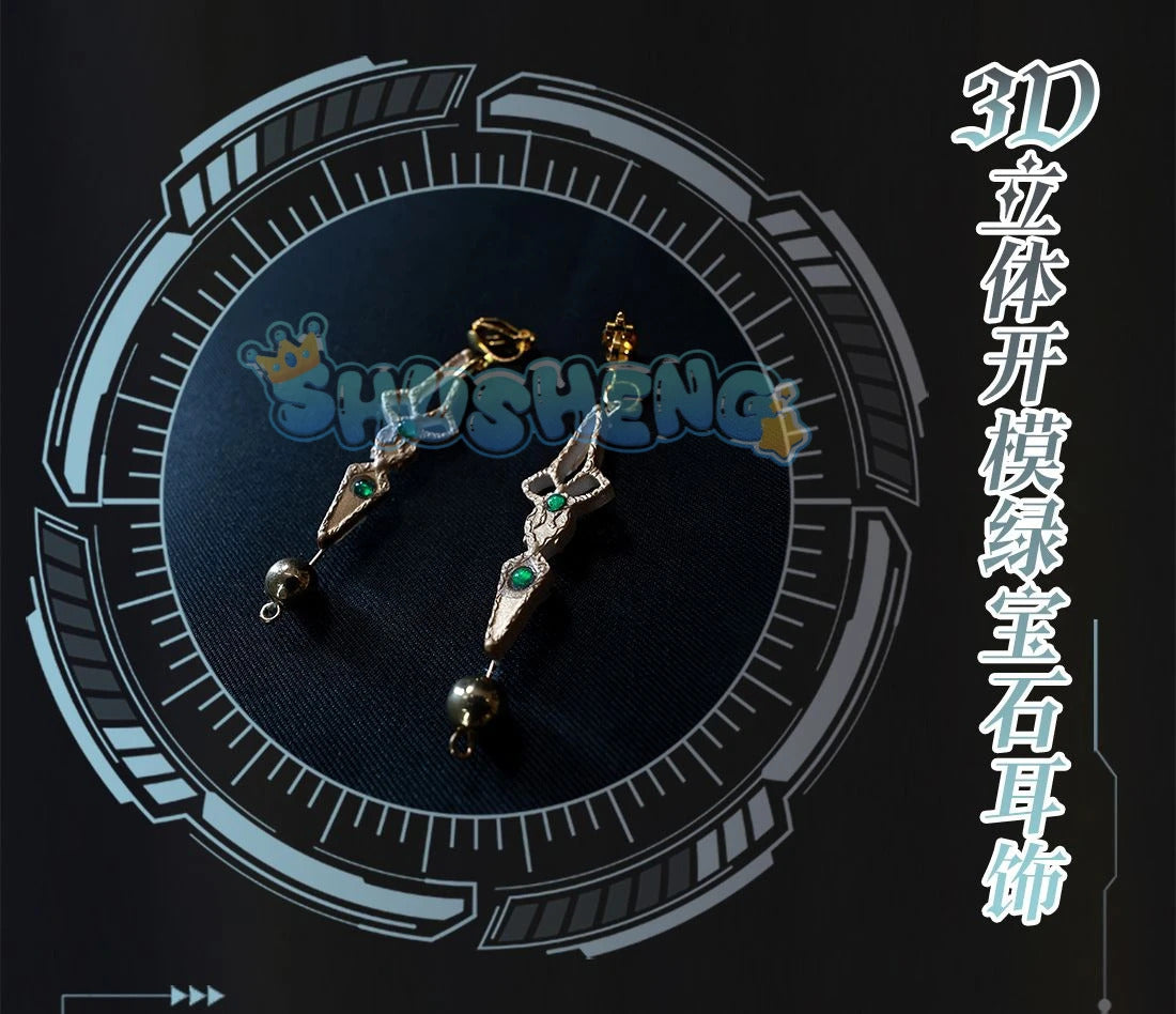 Shusheng Love And Deepspace Heroine LiuYunWanFeng Game Suit Gorgeous Dress Uniform Cosplay Costume Halloween Party Outfit Women