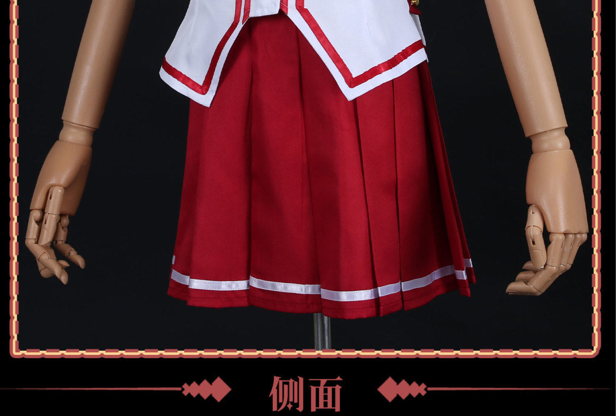 Charlotte Nao Tomori Nao Cosplay Anime Costume Wig Women JK School Uniform Outfit Charlotte Cos Wig Halloween Party Sailor Suit