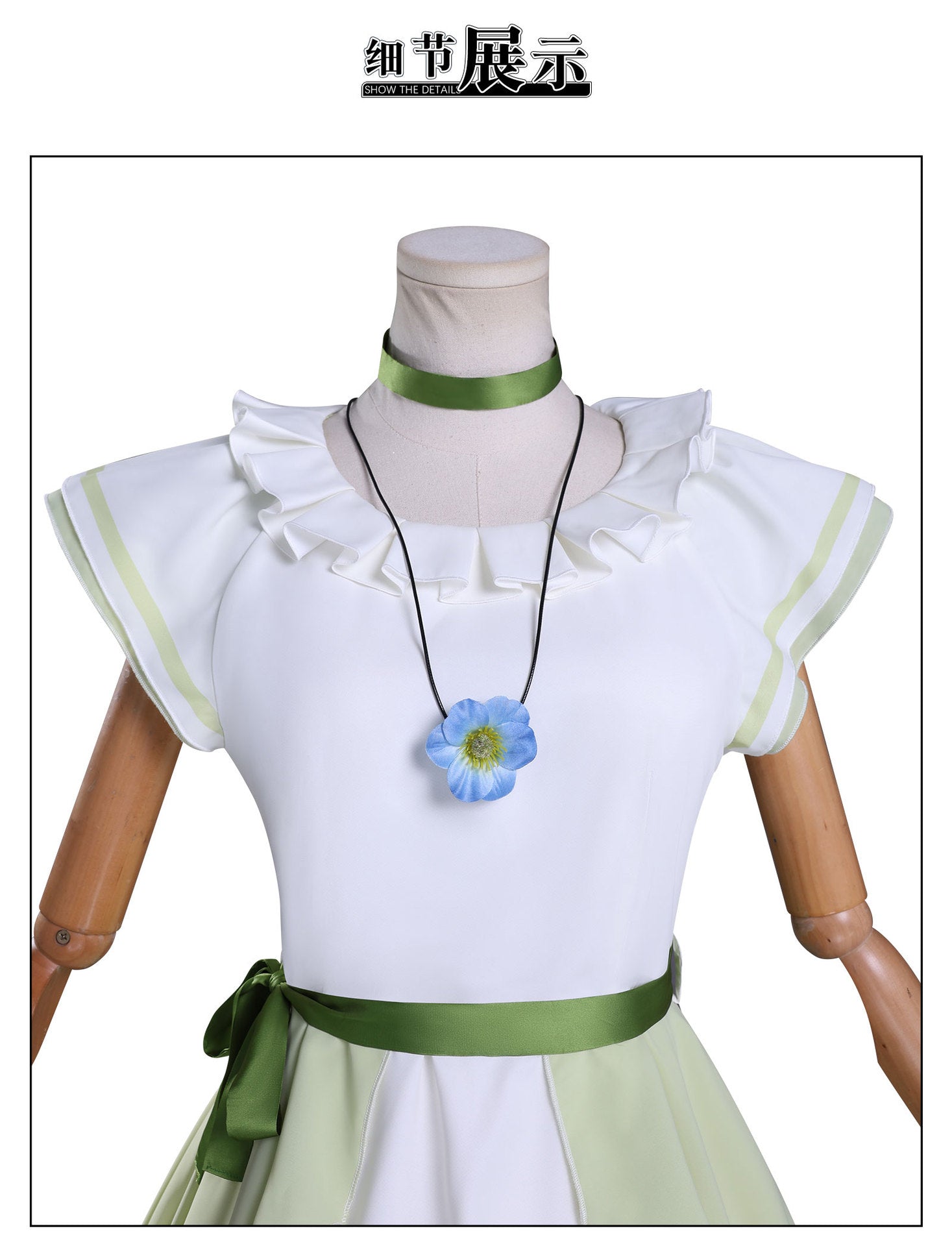 New Frieren Beyond Journey's End Stark Collaboration Cosplay Costume Wigs Dress Apron Full Set Halloween Anime Daily Outfit