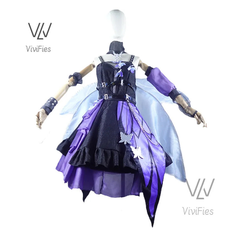Luo Tianyi Cosplay Costume Singer Cosplay DOKIDOKI-SR Women Cute Costume Dress Luo Tianyi AI Cosplay