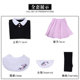 Movie Marinette Dupain-Cheng LadyBug 6 cosplay costume Coat pants dress props pants set Halloween party men women casual uniform