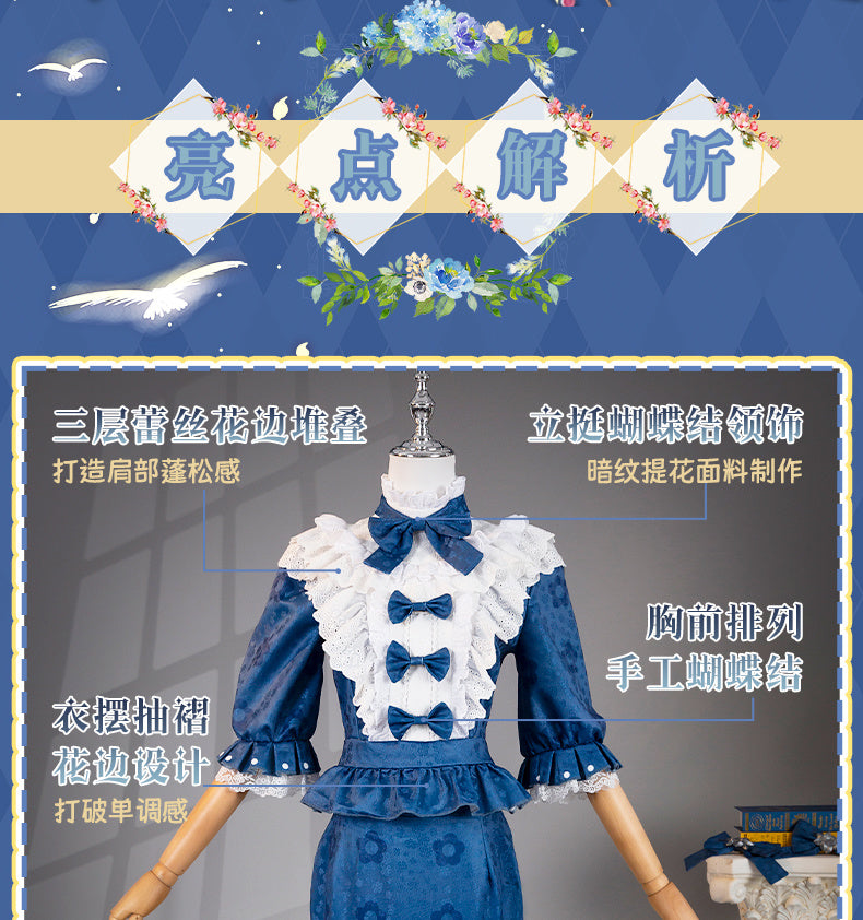 Identity V Game Sculptor Galatea Claude With The Star Of Interpretation clara Cosplay Costume Game Full Of Set