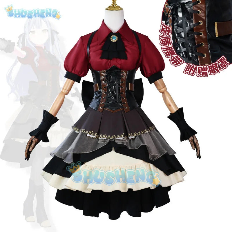 Anime BanG Dream! Togawa Sakiko Cosplay Costume Lacus Oblivionis Princess Skirt Lolita Woman Kawaii Carnival Christmas Suit