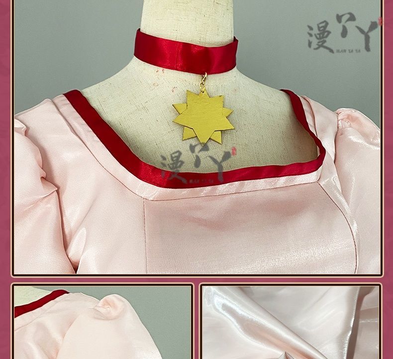Anime Cardcaptor Sakura Card Captor Kinomoto Sakura Cosplay Costume Pink Princess Dress Woman Sexy Cute Birthday Party Suit
