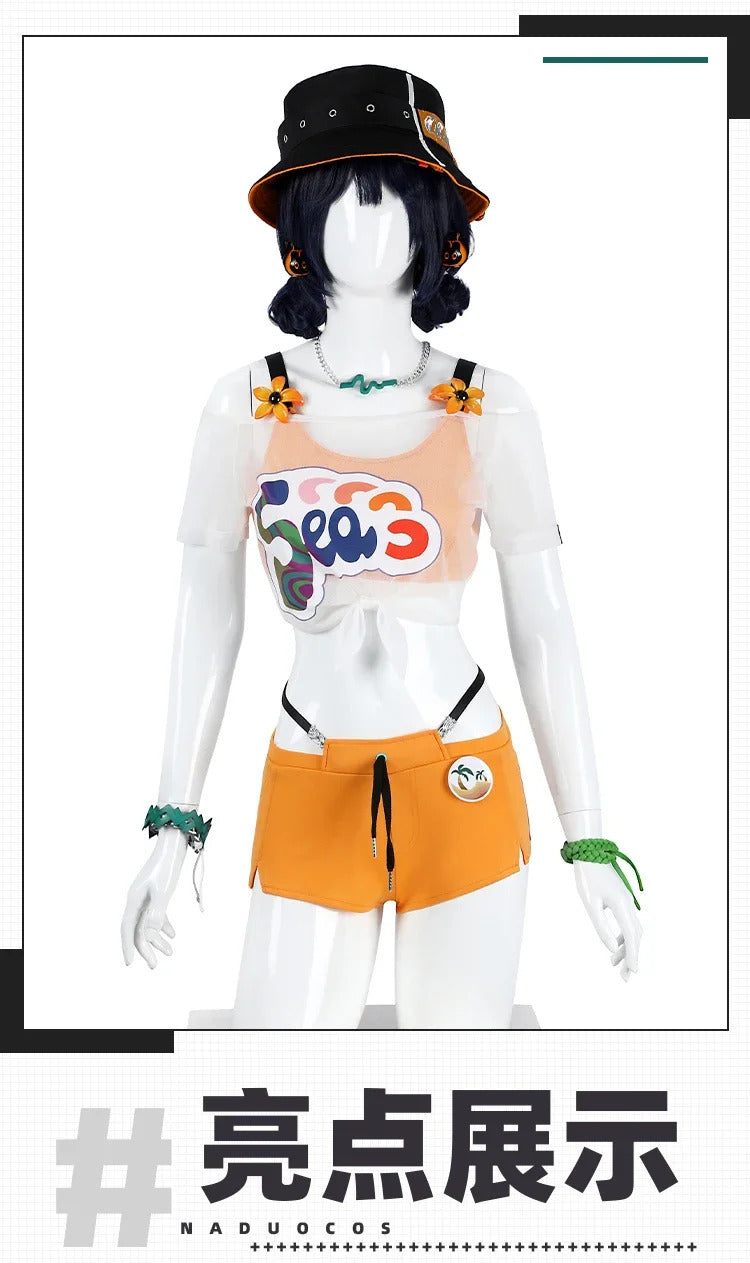 Love and Deepspace Heroines Cosplay Costume Zayne To Dawn and Dusk Endless Vows Wedding Dress Halloween Role Play Clothing