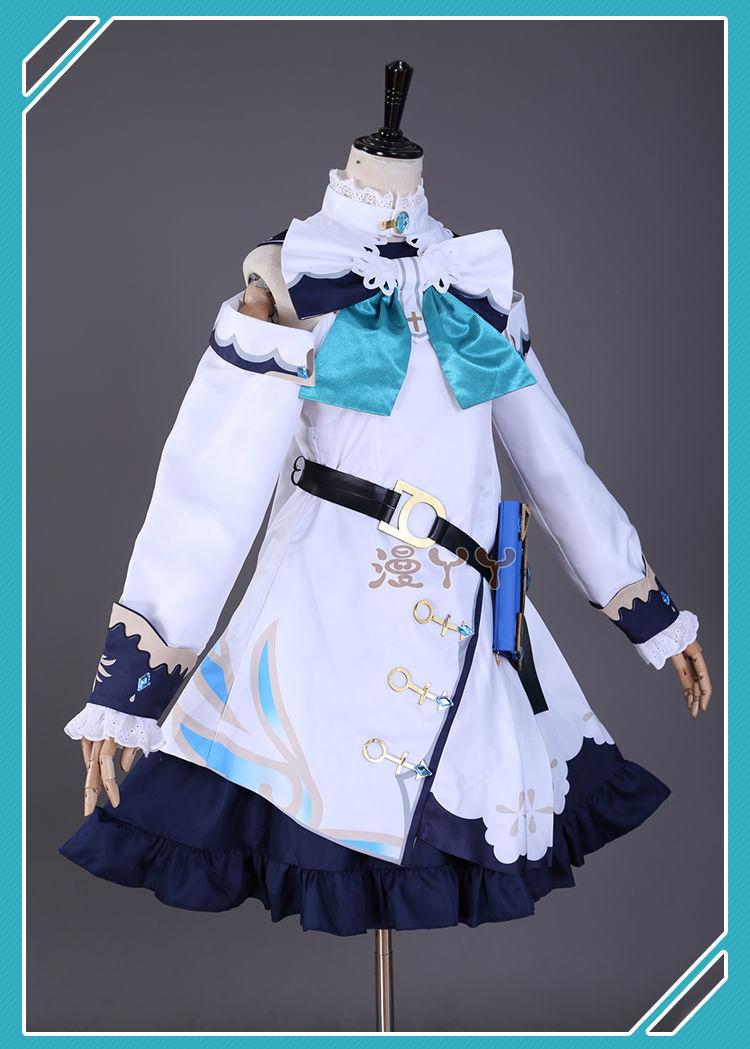 Barbara Cosplay Genshin Impact Costume Adult Carnival Uniform Anime Halloween Party Costumes Masquerade Women Game
