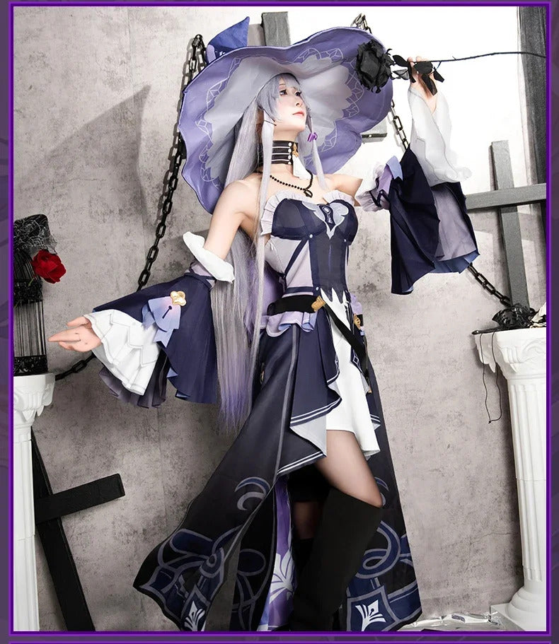 Honkai: Star Rail The Herta Cosplay Costume Uniform Halloween Carnival Party Christmas Play Role Clothes Clothing for Women