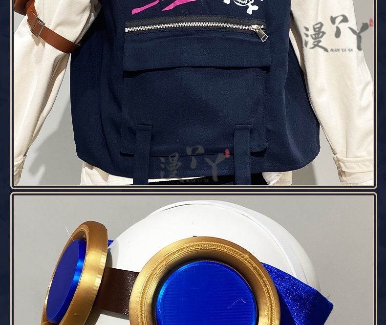 Batter Ganji Gupta Cosplay Costume Game Identity V Anime Roleplay Suit Prop Fancy Halloween Carnival Party Uniform
