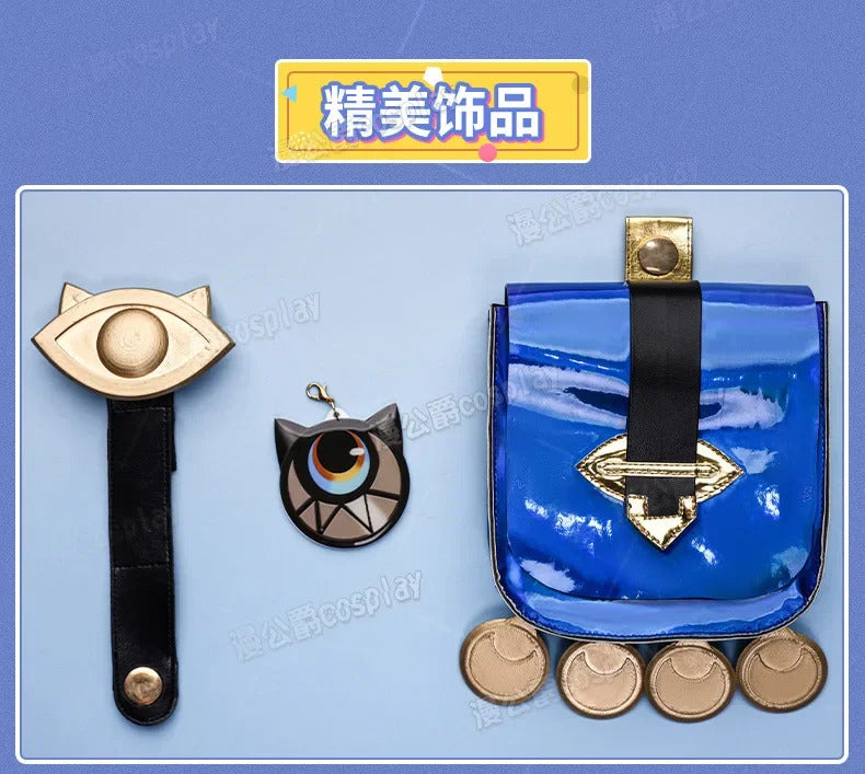 Cipher Cosplay Costume Game Honkai:Star Rail Uniform Halloween Carnival Party Christmas Play Role Clothes Clothing for Women