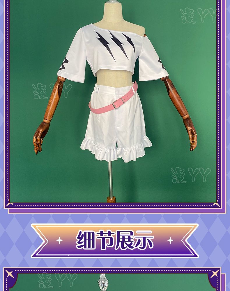YouTuber VTuber Mococo Abyssgard Cosplay Costume Party Suit Top Skirts Halloween Uniform Anime Clothing Custom Made Shoes