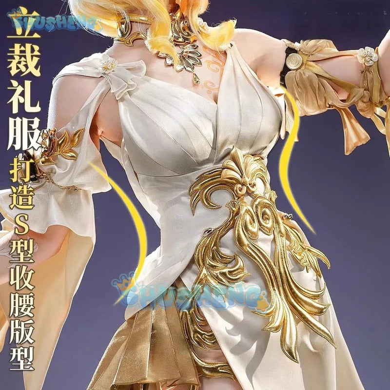 Honkai: Star Rail Aglaea Game Suit Elegant Cosplay Costume Uniform Halloween Carnival Party Christmas Play Role Clothes Clothing