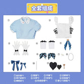 LoveLive μ's X GIGO Full Set Cosplay Concert Costume Maid Uniform Halloween Carnival Party Christmas Play Role Clothing