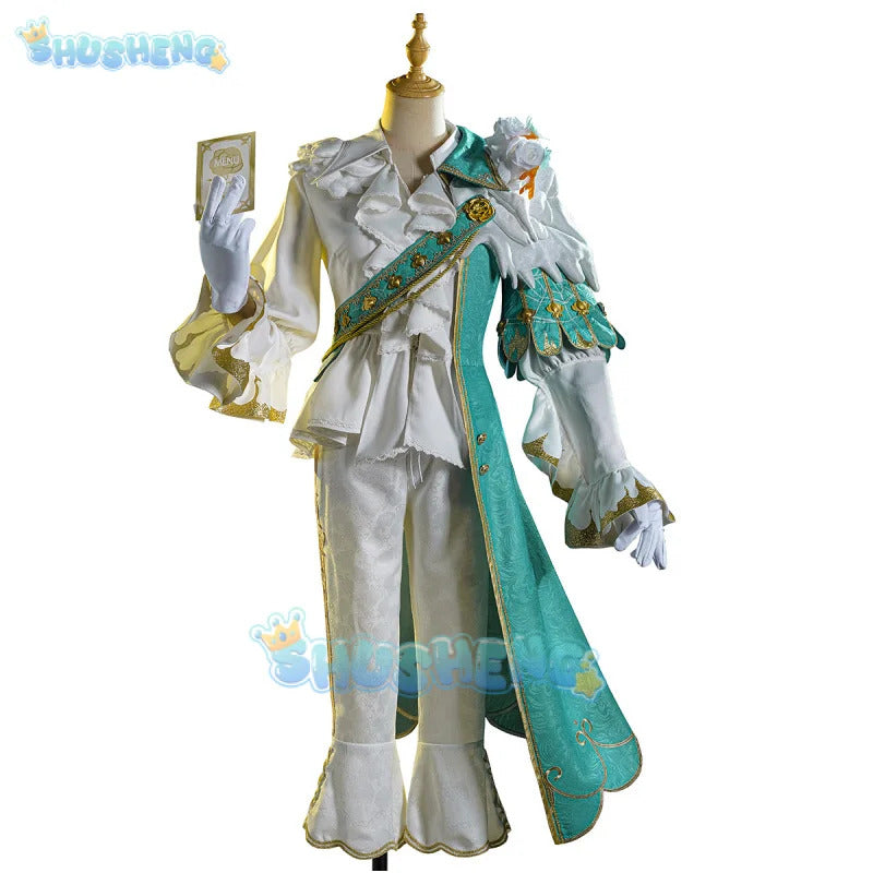 Shusheng Identity V Joseph Photographer Chrysophoron Game Suit Gorgeous Cosplay Costume Halloween Party Role Play Outfit