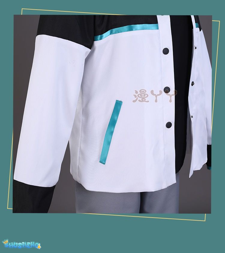 Mayuzumi Kai Cosplay Costume Fancy Outfits Top Pants Coat Vtuber Clothing Halloween Carnival Uniforms Custom Made