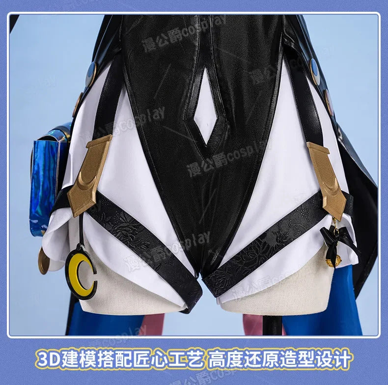 Cipher Cosplay Costume Game Honkai:Star Rail Uniform Halloween Carnival Party Christmas Play Role Clothes Clothing for Women
