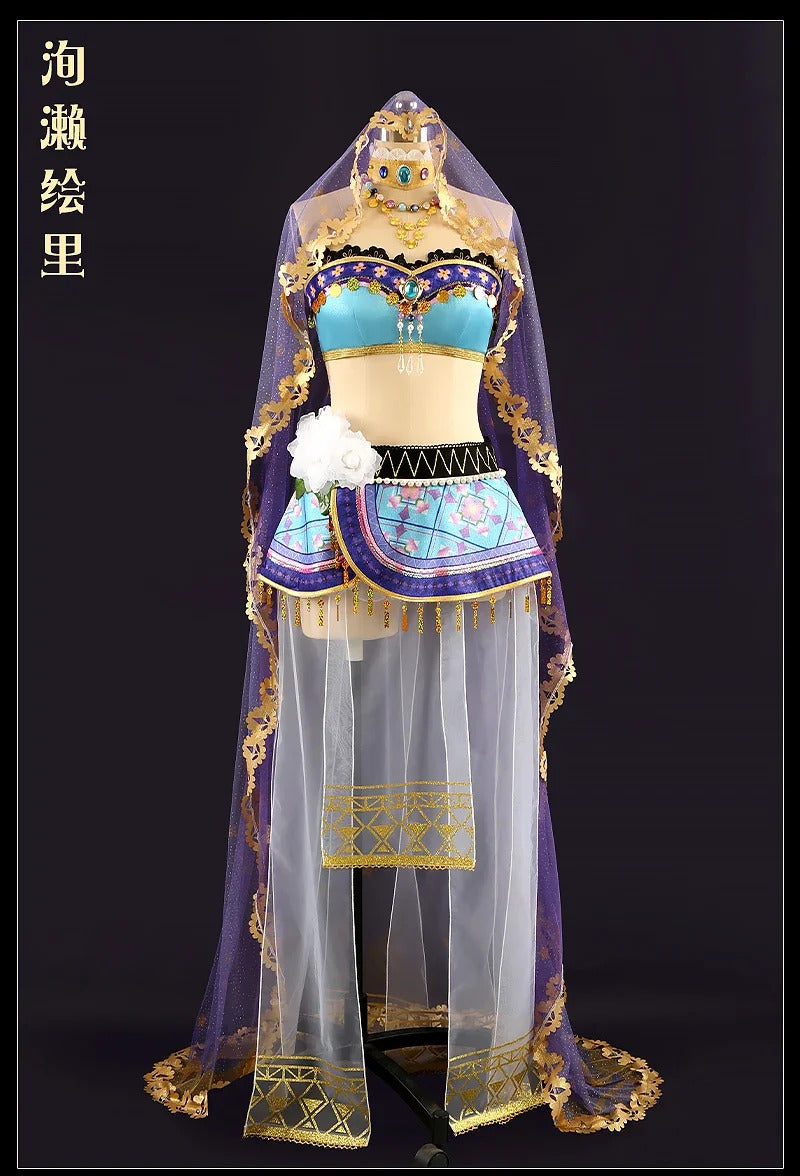 Love Live!u's Printemps Kousaka Honoka/Tojo Nozomi All Members Dancers Awakening Gorgeous Dress Uniform Cosplay Costume Women