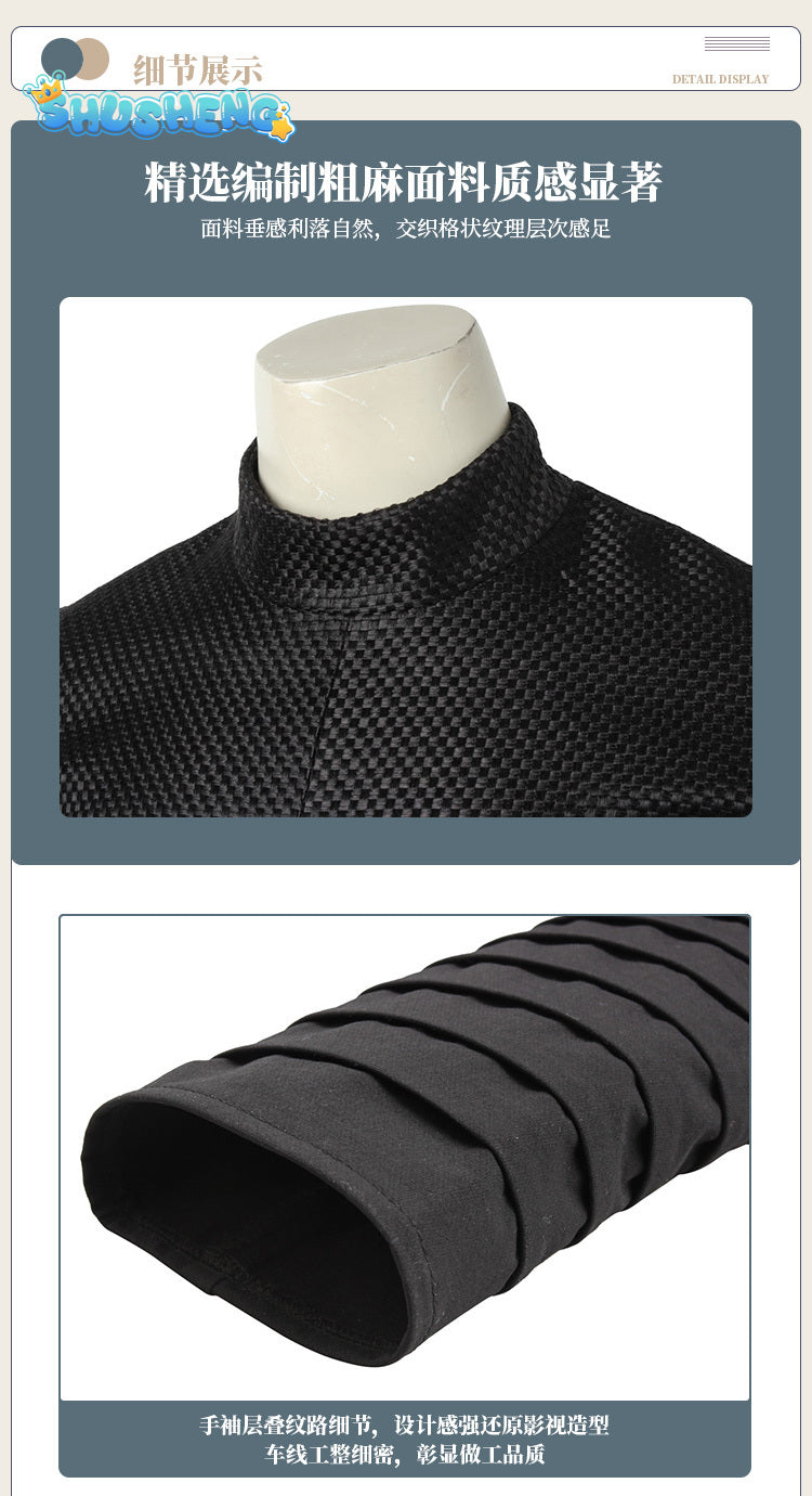 Star Wars:The Last Jedi Kylo Ren Cosplay Costume Adult Men Kylo Ren Disguise Clothing Halloween Carnival Suit