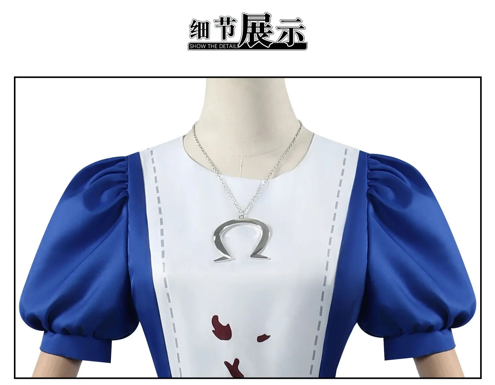 Anime Alice Princess Dress Maid Apron Dress Game Madness Returns Alice Cosplay Costume For Women Girls Halloween Party
