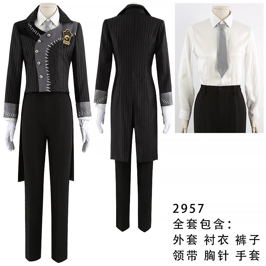 Twisted-Wonderland Jade Leech Cosplay Costume Uniform Halloween Carnival Party Christmas Play Role Clothes Clothing