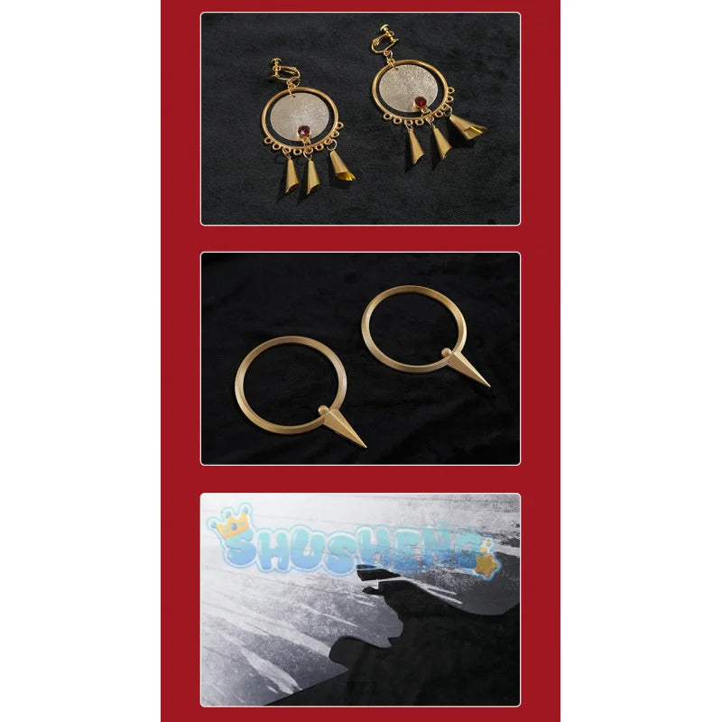 Game Path to Nowhere Hestia Cosplay Costume Cloak, armband, gloves, accessories and props Halloween party sexy Woman dress set