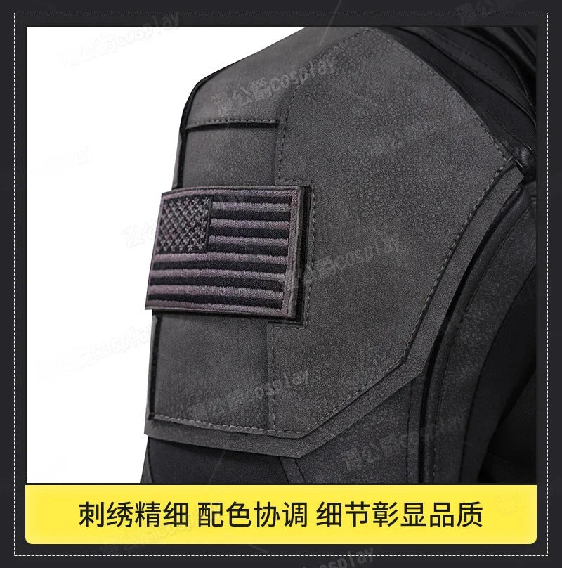 Movie Thunderbolts John Walker Cosplay Costume Agent Uniform Halloween Carnival Party Christmas Play Role Clothes Clothing
