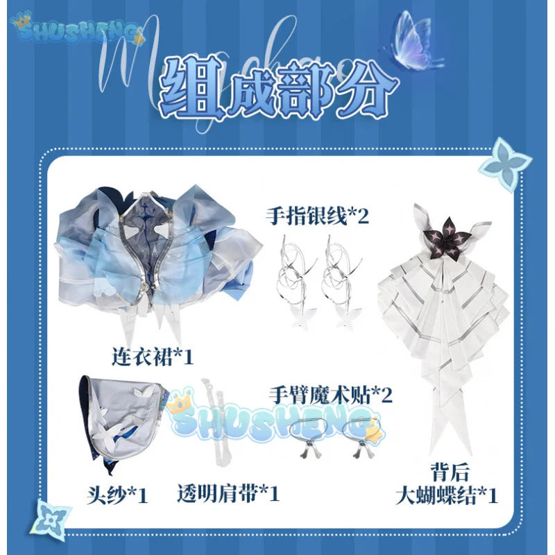 Wuthering Waves The Shorekeeper Women Cosplay Costume Cos Game Anime Party Uniform Hallowen Play Role Clothes Clothing Shusheng