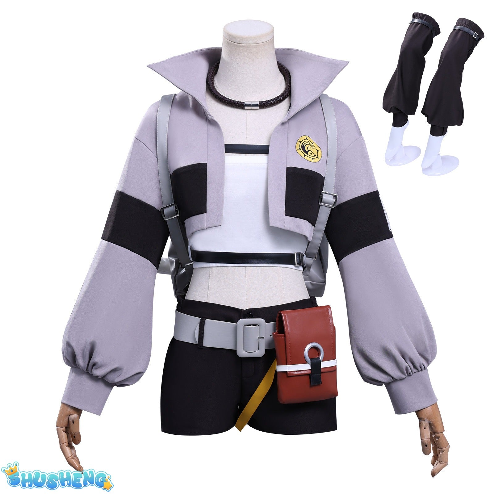 GACHIAKUTA Riyou Cosplay Costume Halloween Christmas Anime Party Game Comic Con Daily fashion Clothes