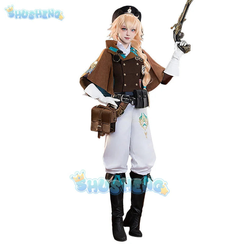 Game Reverse:1999 Lilya Cosplay Costume JUSTICL CANNOT BE DELAYED Uniform Halloween Carnival Party Christmas Play Role Clothing