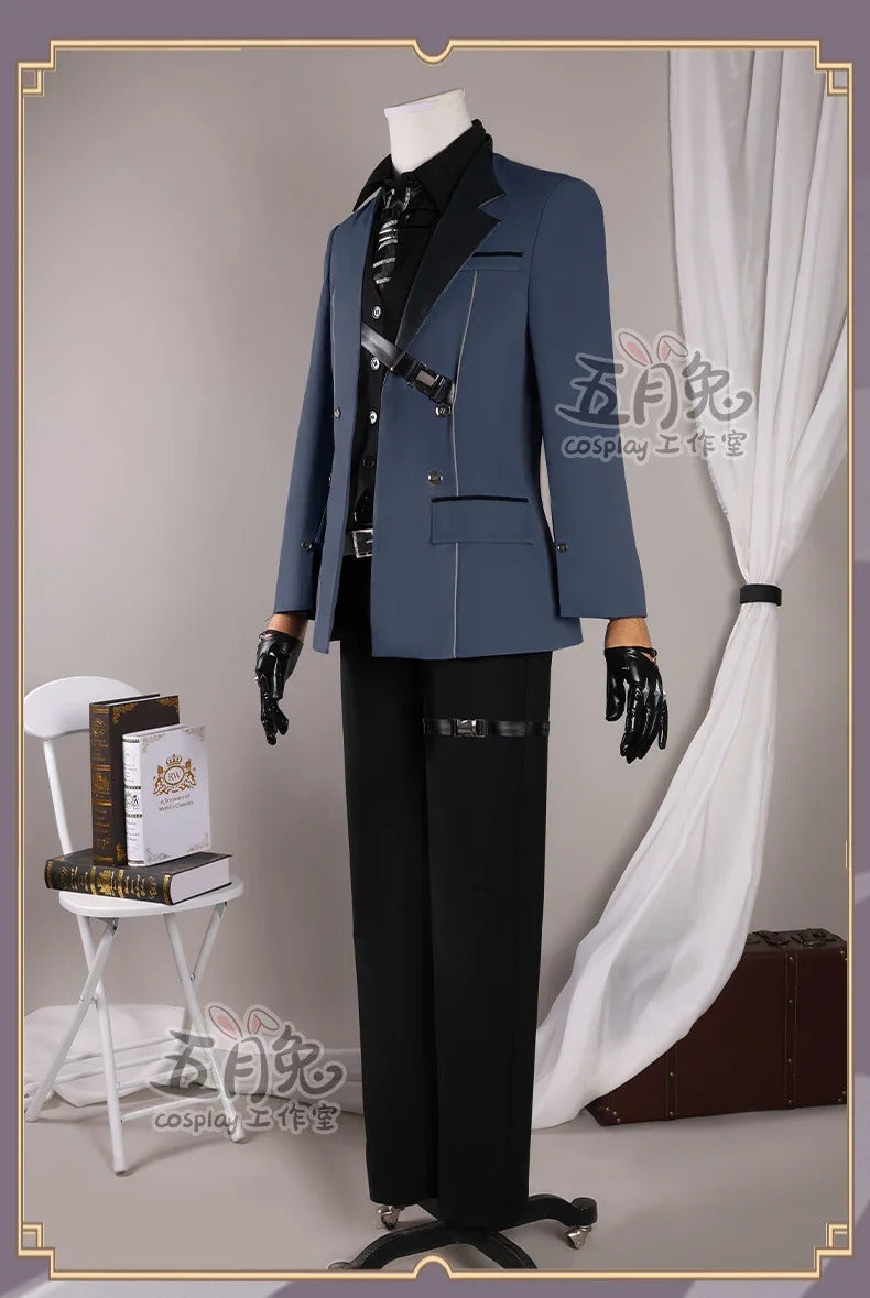 Love and Deepspace Xavier Cosplay Costume Edge of Intelligence Uniform Halloween Party Christmas Play Role Clothes Women Men