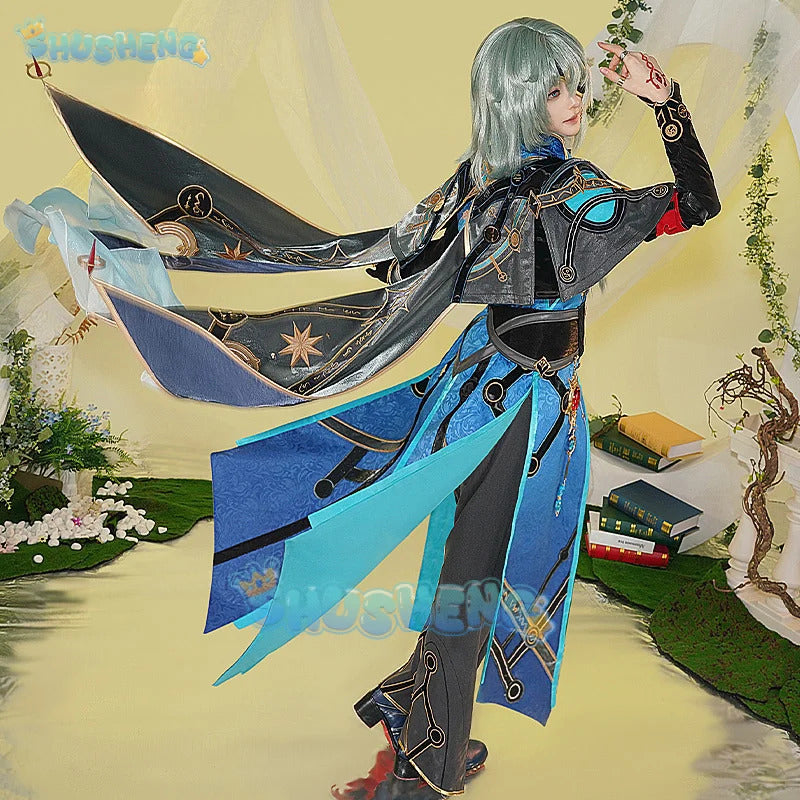 Anaxa Cosplay Costume Game Honkai: Star Rail Amphoreus Cosplay Costume Uniform Halloween Carnival Party Christmas Play Role