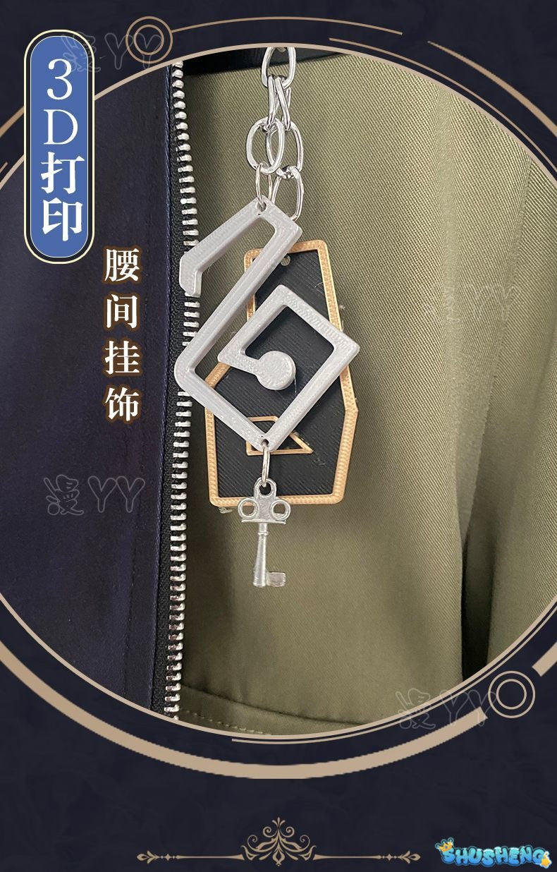 Alva Lorenz Cosplay Costume Identity V Hermit Suit Handsome Uniform Halloween Carnival Suit Fancy Outfits