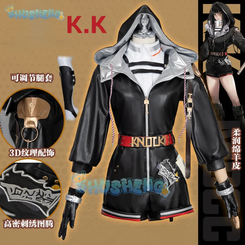 Shusheng-R Path to Nowhere K.K. Cosplay Costume Uniform Halloween Carnival Party Christmas Play Role Clothes Clothing for Women Men