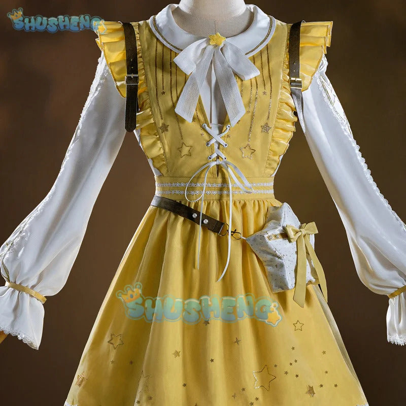 Game Identity V Anne Lester Seer Toy Merchant Cosplay Costume Uniform Halloween Carnival Party Christmas Play Role Clothing