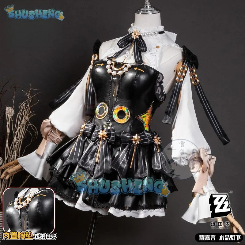 Zenless Zone Zero Astra Yao Cosplay Costume Under the crystal lamp Uniform Halloween Carnival Party Christmas Play Role Clothing