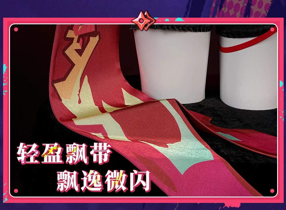 Rappa Cosplay Costume Honkai Star Rail Uniform Hat Jacket Shorts Galaxy Ranger Props Halloween Party Women Accessory Shusheng