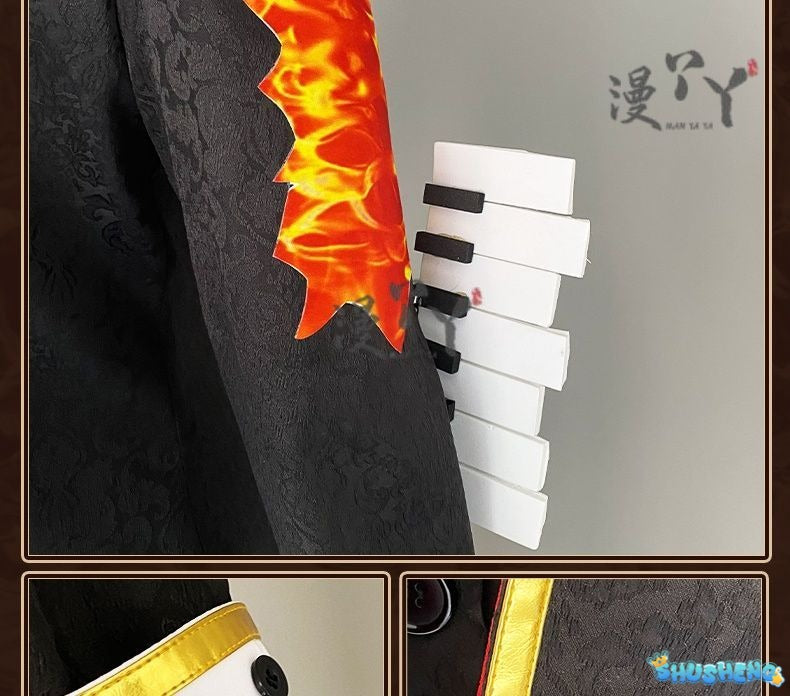 Victor Grantz Keyboard cos Identity V anime man woman cosplay High-quality uniform costume full set