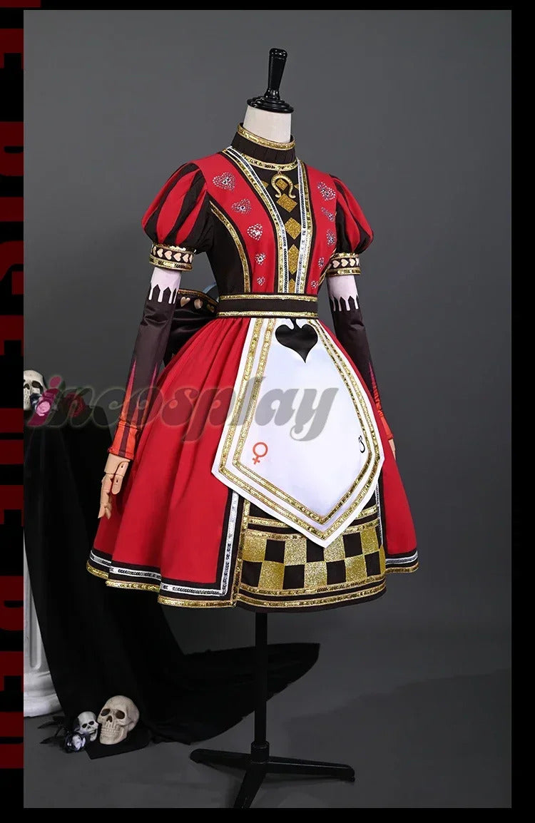 Alice Cosplay Costume Alice: Madness Returns Poker Dress Cos Game Anime Party Uniform Hallowen Play Role Clothes Clothing