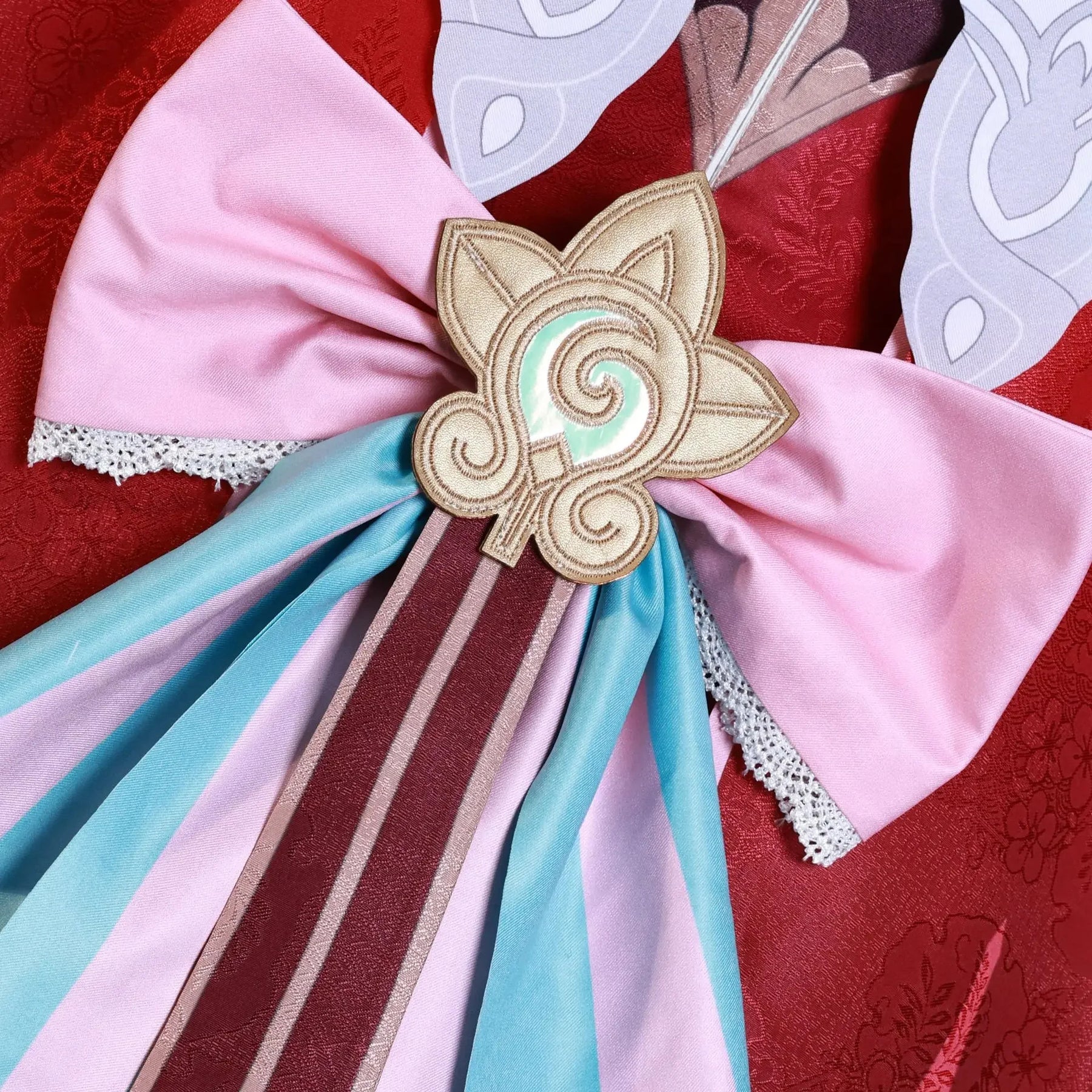 Shusheng-N Honkai Star Rail Hyacine Cosplay Costume Wig Dress Uniform Hat Amphoreus Halloween Party for Women Girls Carnival Props