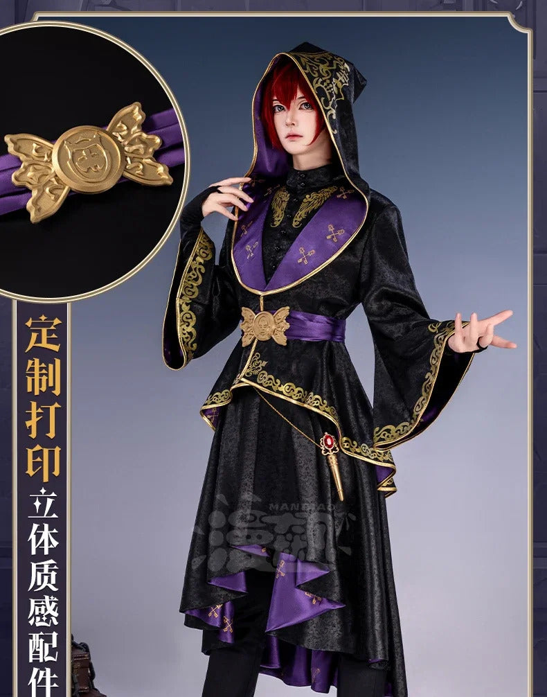 Twisted-Wonderland Riddle Trey Cater Cosplay Costume AceDeuce Leona Azul KalimVil Idia Malleus Uniform Halloween Carnival