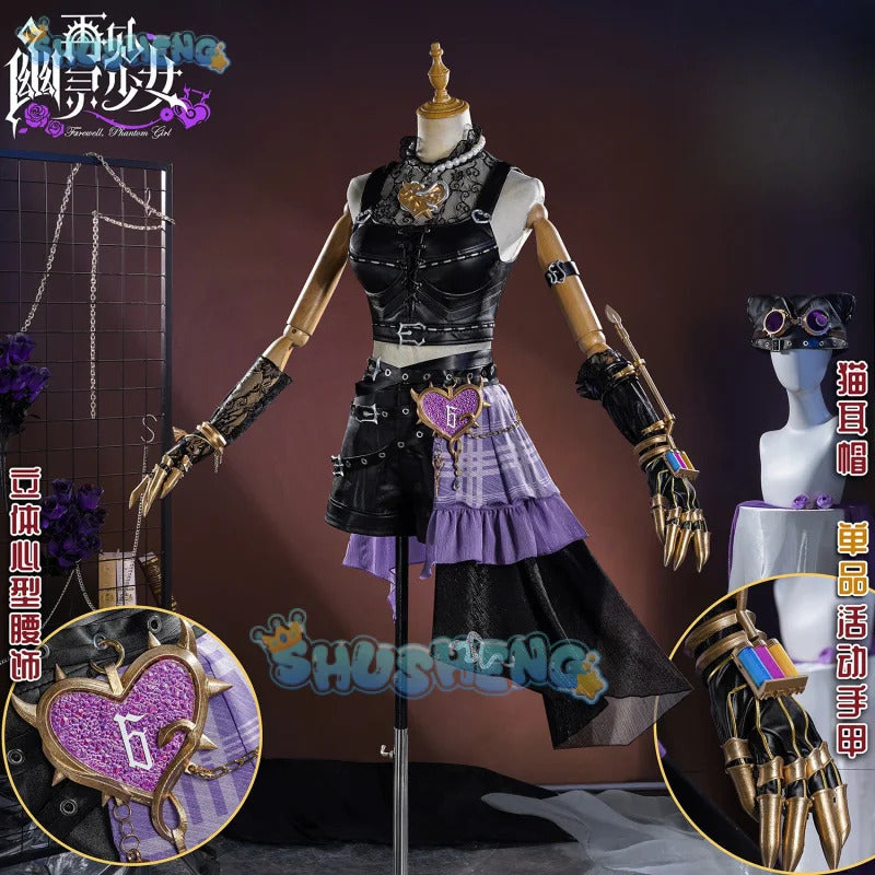 Identity Ⅴ Tracy Reznik Cosplay Costume Mechanic Uniform Halloween Carnival Party Christmas Play Role Clothes Clothing for Women