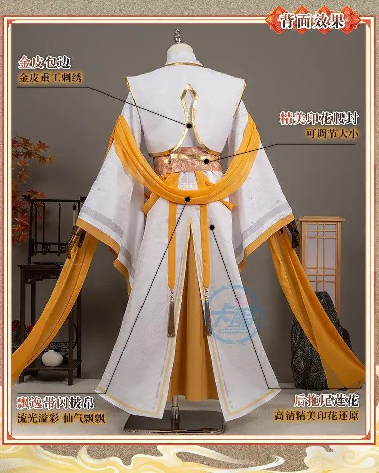 Novel Heaven Official's Blessing Xie Lian Cosplay Costume Chinese style fashion Prince's outfit Halloween party men women set