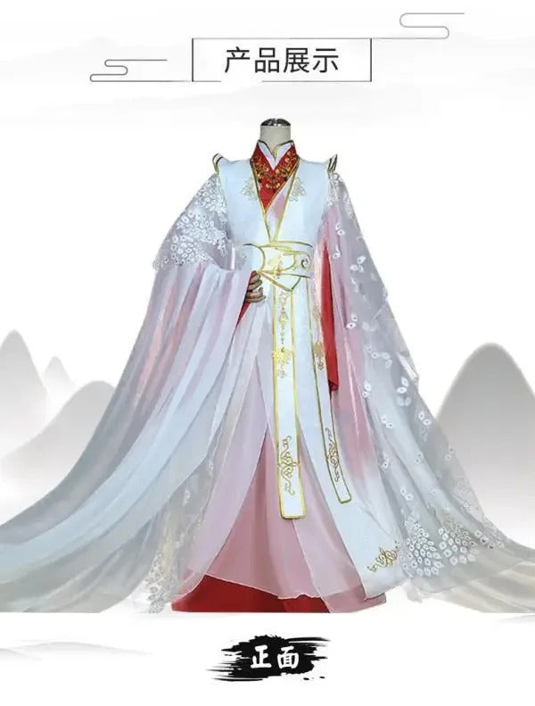 Shusheng-R Novel Heaven Official's Blessing Xie Lian Cosplay peacock Costume Halloween Carnival Chinese Style Fashion Hanfu Dress Man Set