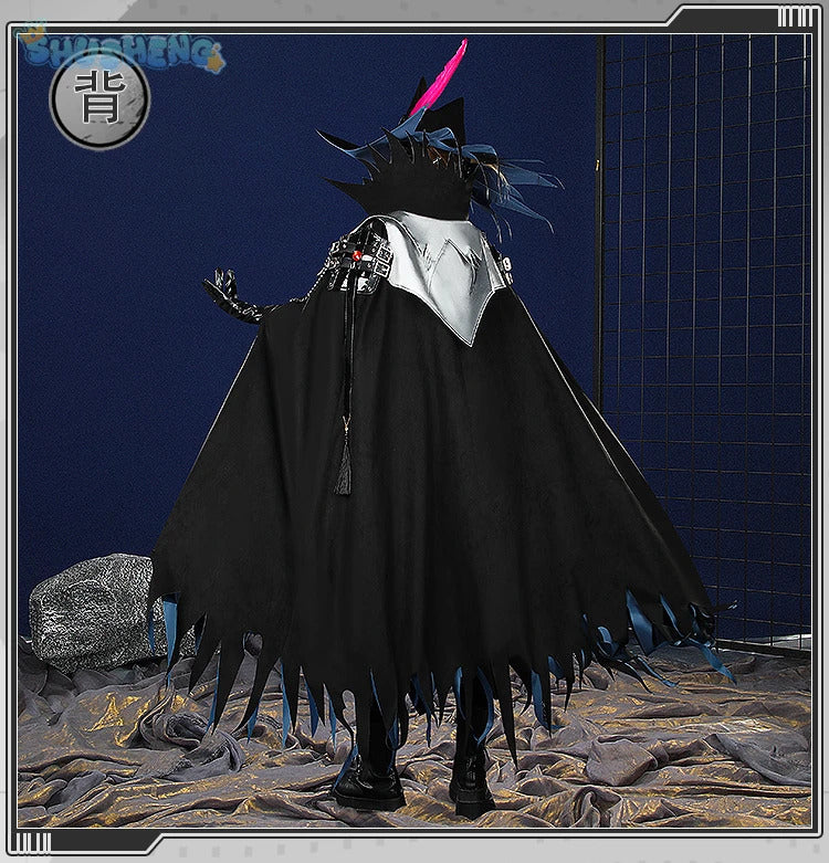 Shusheng Arknights Ulpianus Cape Hat Cosplay Costume Cos Game Anime Party Uniform Hallowen Play Role Clothes Clothing