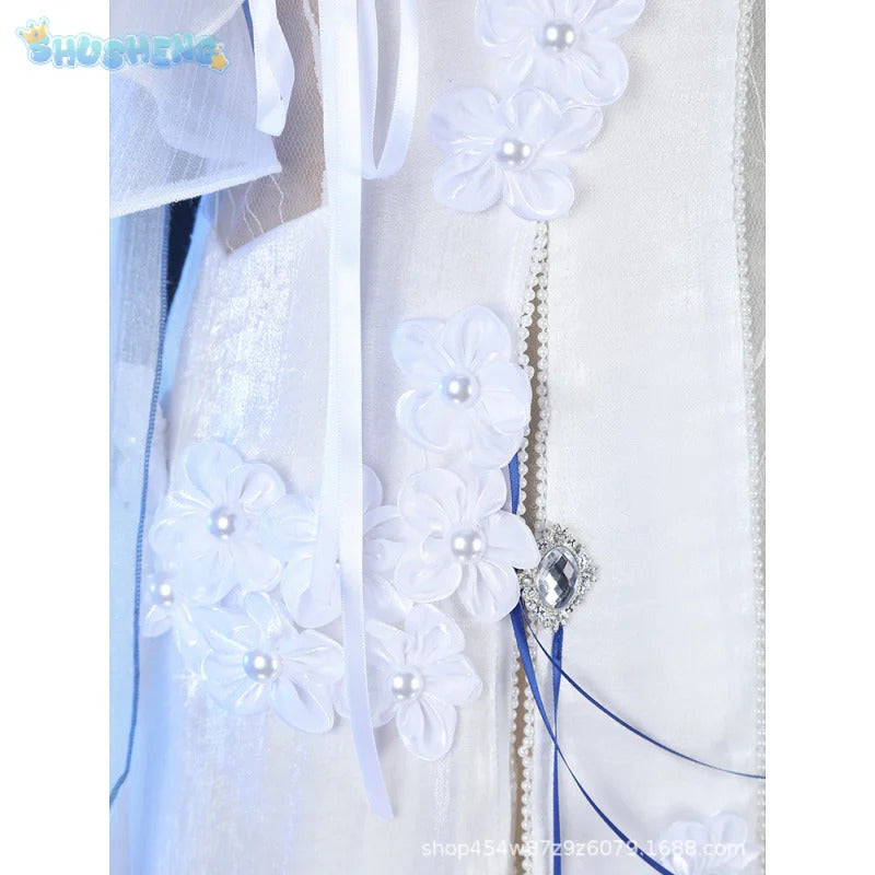Game Path to Nowhere Hamel Cosplay Costume Sexy dress accessories leg rings props wig set Halloween women's Hamel New uniform