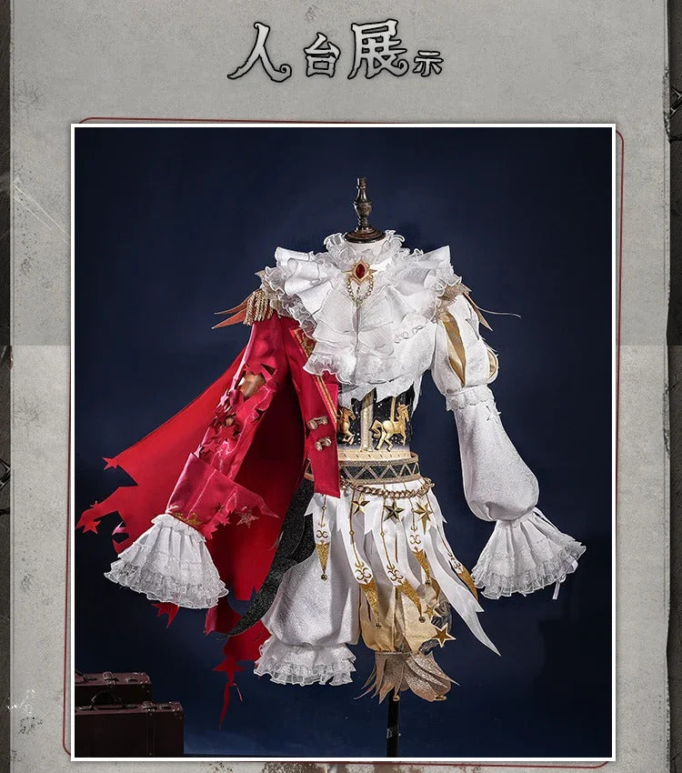 Identity V Mike Morton King Of The Noisy Stars Cosplay Costume Uniform Halloween Carnival Party Play Role Clothes Clothing
