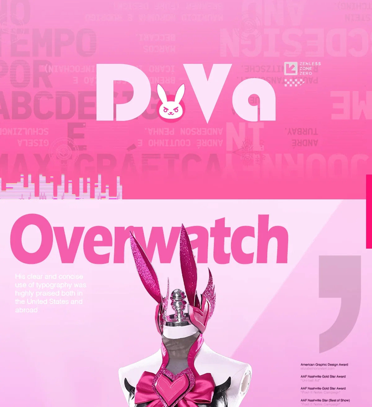 D.Va Overwatch Cosplay Magical Girl Costume High quality leather dress wig prop sock gloves set Halloween fashion women uniform