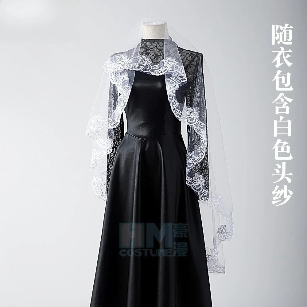 Anime Sakamoto Days Osaragi Cosplay Costume Wig Dress Veil Assassin Taro Sakamoto Halloween Party for Women Girls Props