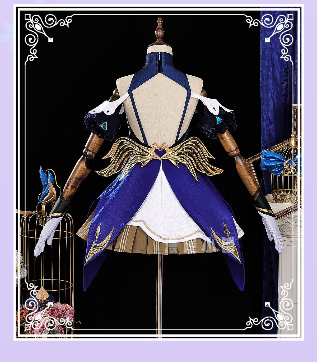 New Honor Of Kings Da Qiao Lolita Cosplay Dress Wedding Dress For Game Party Custom Made