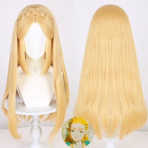 Game Zelda Princess Dress Cosplay Elegant Sexy Fairy Clothing Uniform Headdress Accessories Set Halloween Woman Costume Outfit